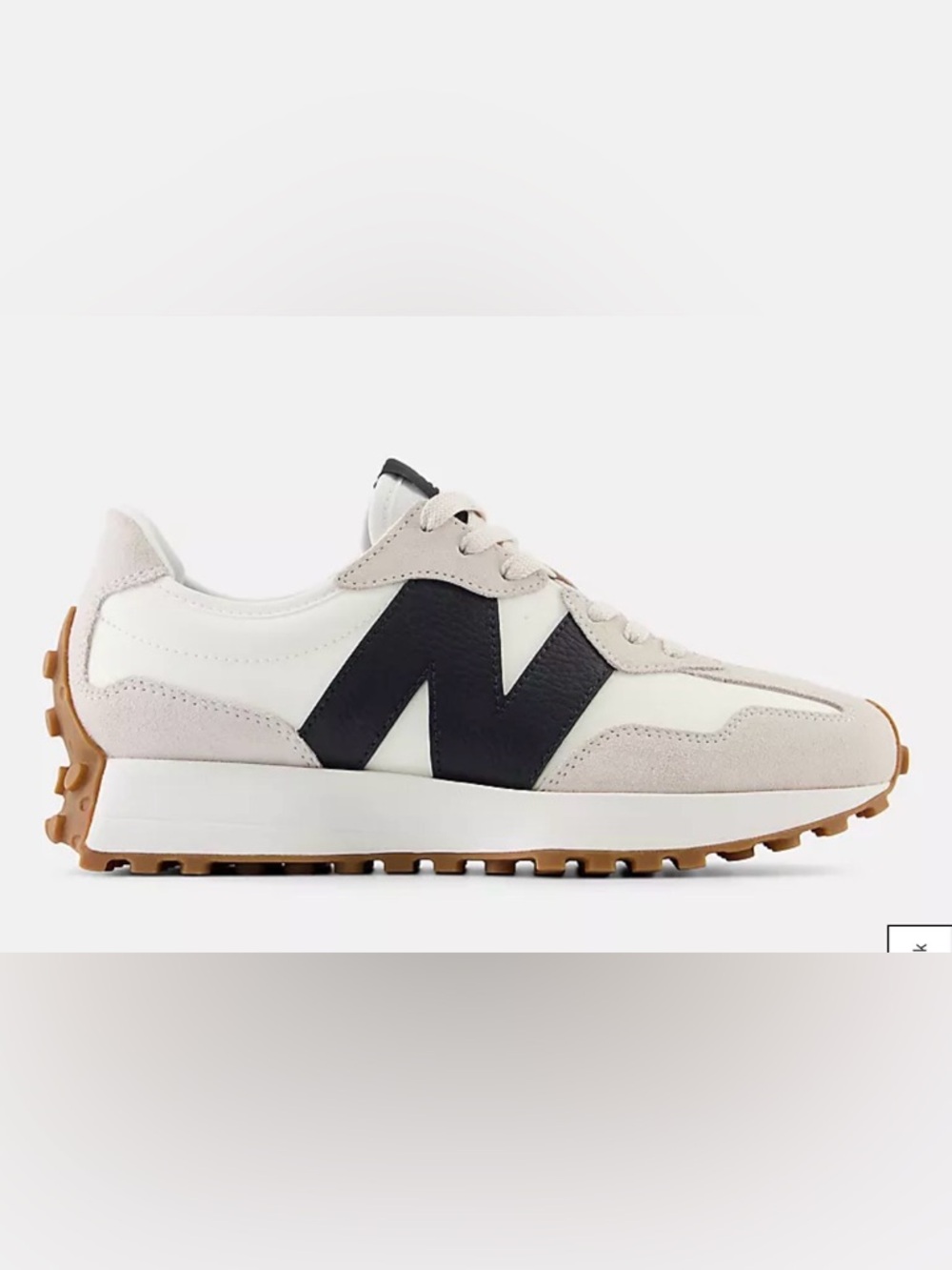 New Balance 327, Moonbeam with black